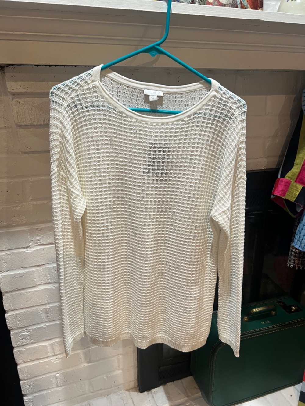 J.jill White Top | Size XS